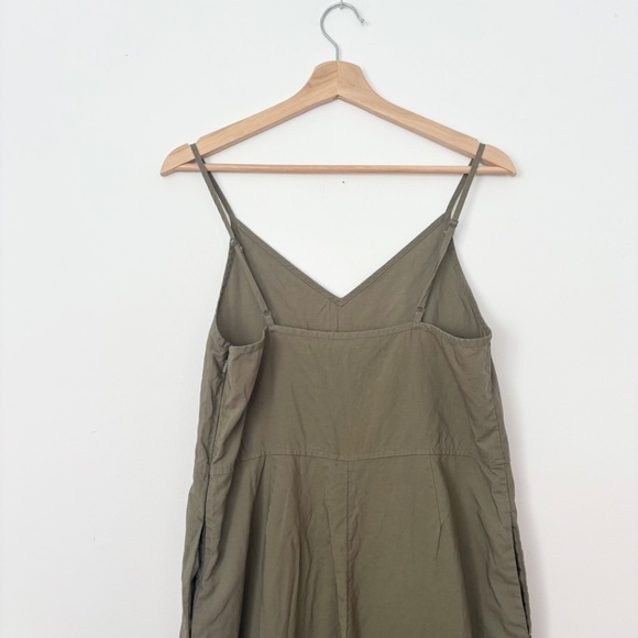 Olive Green Women's Jumpsuit - Picture 3 of 4
